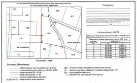 Схема расположения земельного участка Кадастровые работы в Оренбурге